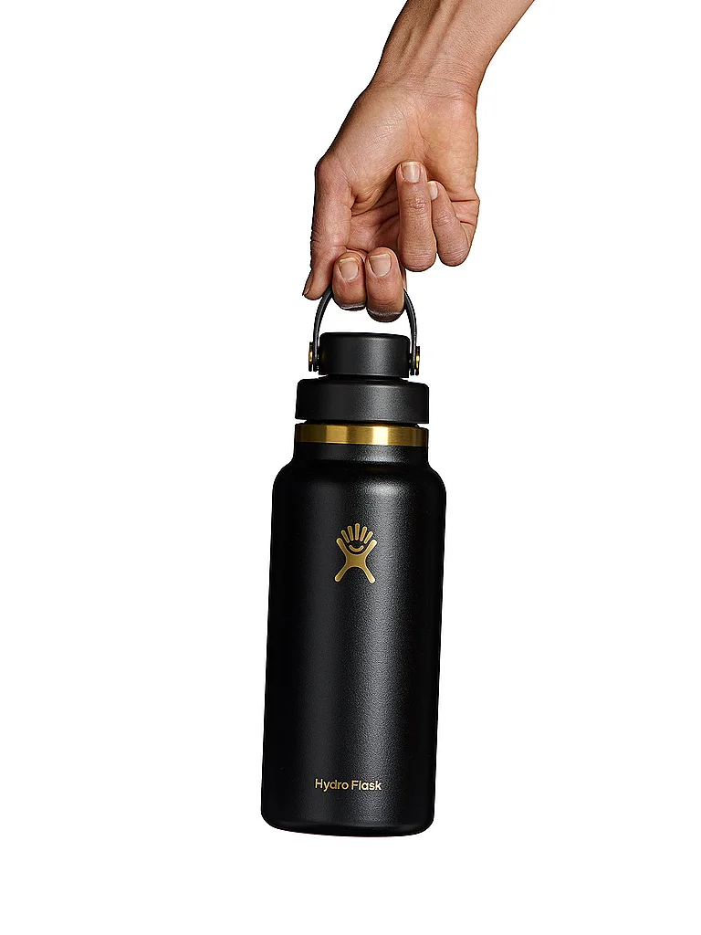 HYDRO FLASK Trinkflasche Wide Flex Chug Cap Limited Edition 946ml schwarz — Bild 3